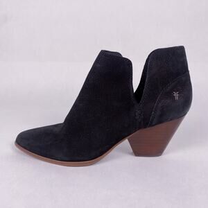 Frye Reina Cut Out Suede Bootie 9.5